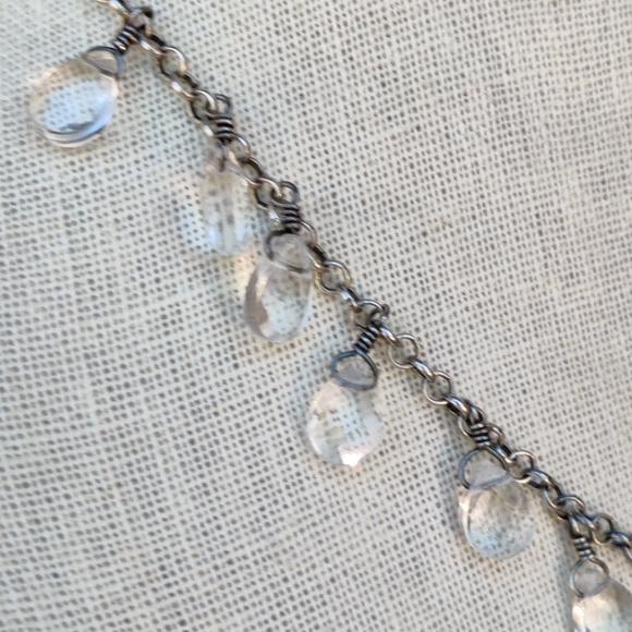 Silpada sterling crystal necklace - Picture 5 of 8